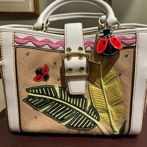 Coach Limited Edition “Ladybug” Appliqué Tote